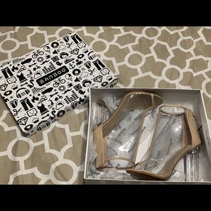 Clear Booties;Bamboo